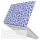 thumbnail image 1 of Funda IBENZER para MacBook Pro de 13 pulgadas y funda para teclado, diseño de leopardo azul, 1 of 9