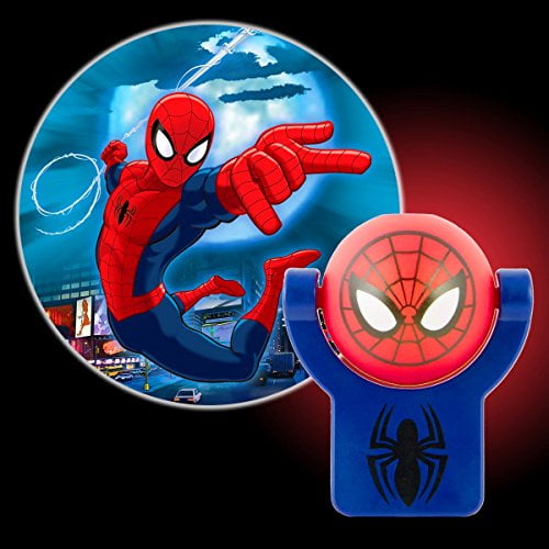 Personalized Spiderman Head Superhero LED Night Light Handmade nightlight