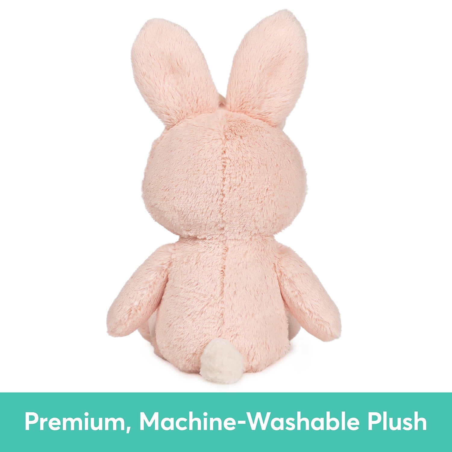GUND Baby Sustainable Bunny Plush, Stuffed Animal Made from Recycled Materials, Spring Decor, Easter Gift for Babies and Newborns, Pink/Cream, 13