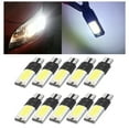thumbnail image 1 of W5W Light Bulb, 10pcs Radial Mount T10 LED Bulb Energy Saving  For Side Marker Map Dome Lamp, 1 of 8