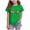 Green, variant on Kids Christmas Shirts Boys Girls Christmas Tree/Elf Print Crew Neck Short Sleeve T Shirts Toddler Xmas Holiday Casual Graphic Tee Tops, Size 11-12 Years