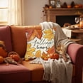 thumbnail image 2 of Decorative Pillow Covers 17.72 Inches Thanksgiving Pillowcase Thanksgiving Decorations Sofa Decorations Single-Sided Pattern Linen Pillowcase Suitable for Sofa and Bedroom Thanksgiving Pillow Covers, 2 of 6