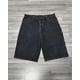 thumbnail image 3 of Pantalones cortos de mezclilla holgados con estampado de alas góticas para hombre, pantalones cortos de mezclilla con patrón de gran tamaño, moda popular de calle alta, verano de los años 2000, y2k, 3 of 5
