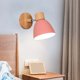 thumbnail image 4 of Aplique LED, lámpara decorativa de fondo, personalizable, moderna, para dormitorio, sala de estar, ajustable, de metal, base de madera, luz cálida, para oficina, 2 niveles,Wsvlmg, 4 of 8