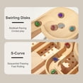 thumbnail image 3 of Brain Teaser Track – Marble Locking Kit, Roller Coaster Puzzle, 3D Building Blocks, STEM Construction Toy with Engaging Play Design. Marble track set for..., 3 of 5