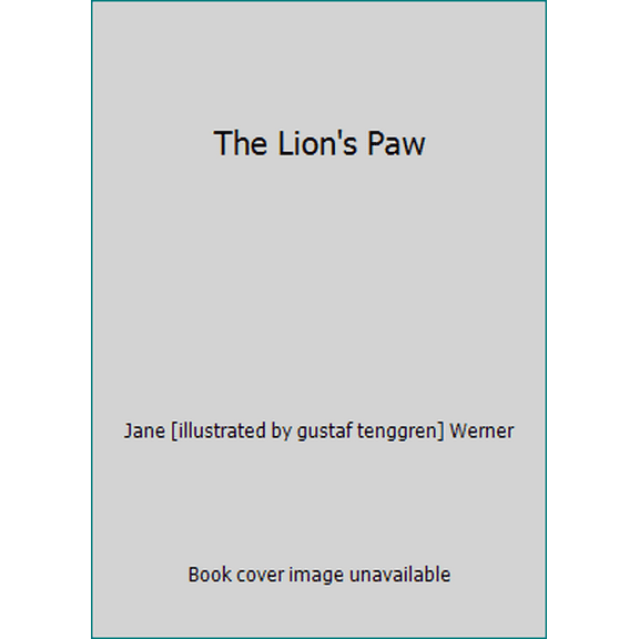 Pre-Owned The Lion's Paw (Hardcover) 0307909611 9780307909619