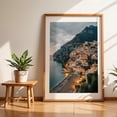 thumbnail image 6 of Over Positano 03 - Positano Campania Italy Photography Oak Framed Wall Art Print 24 x 30 inches, 6 of 12