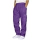 thumbnail image 1 of Pantalones largos para hombre con cordón, cintura elástica, color liso, bolsillos, sudaderas japonesas para hombre, 1 of 5