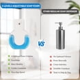 thumbnail image 4 of weibbin Automatic Foam Soap Dispenser 420ml for Bathroom Kitchen, Rechargeable Touchless Wall Mount, 4 of 9