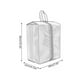 thumbnail image 2 of Bolsa de almacenamiento de zapatos para mujer Hombres Zapato de gran capacidad Nylon Travel Polvo bolsa de inodoro exterior bolsa de organizador, gris claro Jooan Hogar, 2 of 2