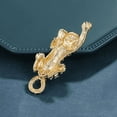 thumbnail image 4 of Crouching Tiger Crystal Brooch Red Eyes Anti-Tarnish Gold Black Jewelry 315-T, 4 of 4