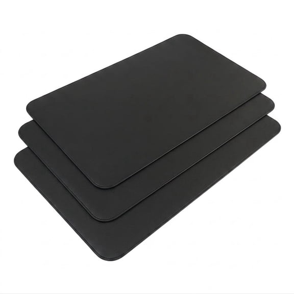 3 Pack Ultra-Large Mouse Pad 15.7x31.5 Inch- Desk Mat with Non-Slip Base, Extended Gaming Mousepad for PC Computer Office Desk (Black)