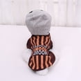 thumbnail image 1 of TopLLC Pet Dog Hooded Printed Sweater Small Dog Teddy Pet Sweater Clothes, 1 of 9