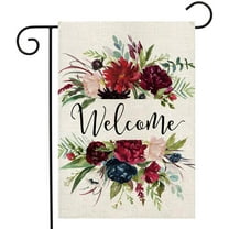 Spring Garden Flag 12x18 Inch Double Sided for Outside Welcome Yard Flag Small Farmhouse Garden Flags for Yard Outdoor Decoration