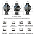 thumbnail image 4 of Chenxi Famous Brand Men Watches Stainless Steel Mens Quartz Wristwatch Waterproof Date Clock Sport Relogio Masculino - Quartz Wristwatches, 4 of 6