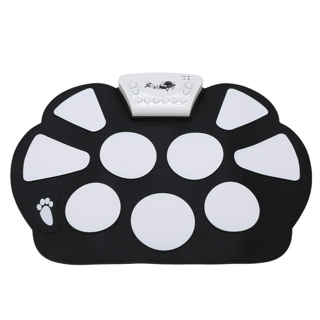 Tambour d'Entraînement, Kit de Tambour Enroulable Réaliste pour Joueurs