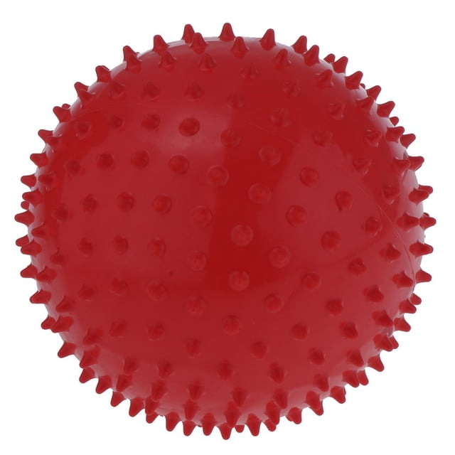 Pelota de masaje sensorial inflable de 9 '', juguete acuático para piscina, yoga, regalo para rojo