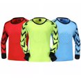 thumbnail image 4 of Pantalones de traje de portero, traje de entrenamiento de fútbol para hombres y mujeres, traje de protección de manga larga estampado para niños, 4 of 6