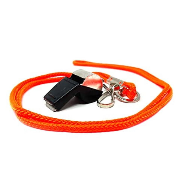 Silbato metálico Franklin Sports All-Sport con protector de