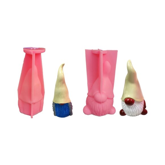 1/2 Pcs 3D Statue Epoxy Resin Mold,Aromatherapy Plaster Soap Silicone Mould DIY Crafts Home Ornaments Resin Casting Tool ,Easy to Clean