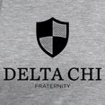 thumbnail image 3 of CafePress - Delta Chi Vertical Black Logo T Shirt - Womens Tri-blend T-Shirt, 3 of 4