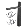 thumbnail image 1 of Grifo de baño con temperatura ajustable para lavabo de cocina o RV gris largo, 1 of 9