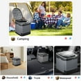 thumbnail image 4 of Portable Toilet for Camping 16.9-Inch, Outdoor Waterproof Travel Folding Toilet，Camping Potty for Home/Camping/Boat/Hiking/Long Trips/Beach Use, 4 of 9
