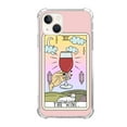 thumbnail image 1 of Red Wine Tarot Case Compatible with iPhone 14 Plus,Aesthetic Art Design TPU Bumper Cover Case, 1 of 6