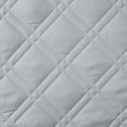 thumbnail image 4 of Mainstays Emmett Gray Plaid Microfiber Quilt, Queen - Reversible, 4 of 5