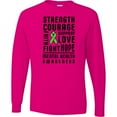 thumbnail image 3 of Inktastic Mental Health Awareness Strength Support Love Long Sleeve T-Shirt, 3 of 5