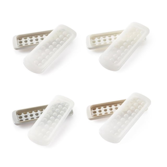 Bandejas De Cubitos De Hielo De 4 Piezas Con Tapas Extraíbles Moldes De Bolas De Hielo Apilables Para Bebidas Frías Whisky Cócteles seitruly HA035454-00