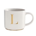 thumbnail image 1 of Taza para Café de Iniciales Oro de 500ml LuckyLy, Letra A dorado 500 ml, 1 of 8