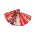 thumbnail image 4 of Garende 40 Pcs Tissu à Rouler Tissu de Courtepointe Cadeau Pratique Bandes à Rouler pour Jouets Rouge, 4 of 8