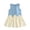 Blue A1, variant on Edvintorg Dress for Girls Cute Sleeveless Vacation Dresses Crewneck Causal Party Sunndress Size 18M-8Y