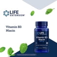thumbnail image 3 of Vitamina B3 Niacina 500 mg Life Extension, 3 of 4