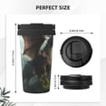 thumbnail image 3 of Logiee Forest Stone-Colored Dragon Print Stainless Steel Coffee Tumbler, Travel Coffee Mug, Insulated Coffee Mug with Lid, Spill Proof Coffee Cup, Portable Thermal Mug, 3 of 8