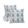 thumbnail image 2 of Outdoor Throw Pillow Cover Modern Minimalist Leaf Texture Waterproof Cushion Covers 2 Pack Watercolor Leaves Plant Pillow Cases Home Decoration for Patio Garden Couch Sofa, 2 of 7