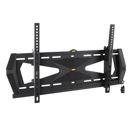 UPC: 0037332213747 | Heavy-Duty Tilt Security Wall Mount for 37 to 80 TVs and Monitors Flat or Curved Screens UL Certified