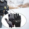 thumbnail image 4 of Guantes de moto de completo Calentadores de manos antideslizantes Ciclismo de invierno ajustable M 165cm Zulema Guantes de moto, 4 of 7