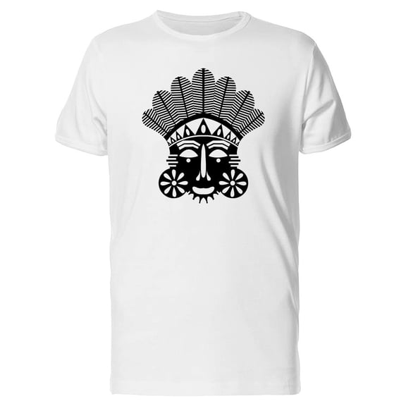 Amazing Ethnic Tribal Mask Tee Men's -Image by Shutterstock
