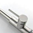 thumbnail image 4 of Fithood Single-Handle Pull-Out Sprayer Kitchen Faucet in Stainless, 4 of 5