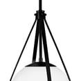 thumbnail image 6 of 83677BK Lark Colby - 15W 1 LED Small Pendant-18.75 Inches Tall and 11.25 Inches Wide-Black Finish, 6 of 12