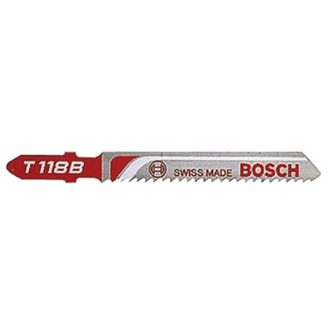 Jigsaw Blade T Shank 3 5 8 In L Pk5 Bosch T118b Walmart Com