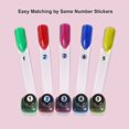 thumbnail image 3 of GranNaturals Peine de madera para trenzar, peines de dientes anchos de tres puntas para rizos gruesos y ásperos, púas afro para mujeres y hombres, herramientas y accesorios para trenzar el cabello par, 3 of 5