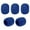 Blue, variant on 5pcs Handheld Microphone Windscreens Mic Foam Covers Compatible with Standard Ball-type Microphones for KTV Karaoke DJ