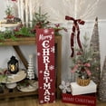 thumbnail image 6 of Northlight 36" Red and White "Merry Christmas" and Snowflake Porch Board Sign Decoration, 6 of 6