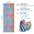 thumbnail image 2 of Pink Blue Lemon Fruit Slices Hot Yoga Mat Towel Non Slip for Hot Yoga - Quick-Drying Yoga Mat Cover with 4 Corner Pockets with Travel Bag - Hot Yoga Towel Non Slip Grip Moisture Wicking Sweat 70"x26", 2 of 6