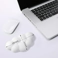 thumbnail image 2 of Cloud Wrist Rest for Mouse, Superfine Memory Foam Soft Gel Wrist Support Pad,Ergonomic Wrist Pain Relief Mouse Pad Wrist Support with Anti-Skid Base for Office, Computer, Laptop（Pink）, 2 of 6