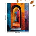 thumbnail image 3 of Abstract Archway Canvas Print, Decor for Living Room, Office, Hallway, Entryway, Home, 3 of 8