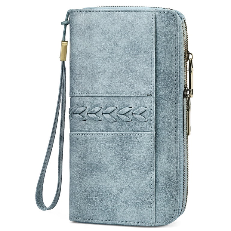 FALAN MULE Large Capacity Zip Around Wristlet Wallet photo 1